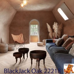 Herringbone BlackJack Oak 22218